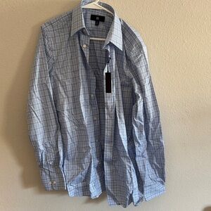Men’s dress shirt plaid